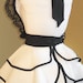 French Maid Apron -White