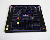 Pacman (inspired) mouse pad