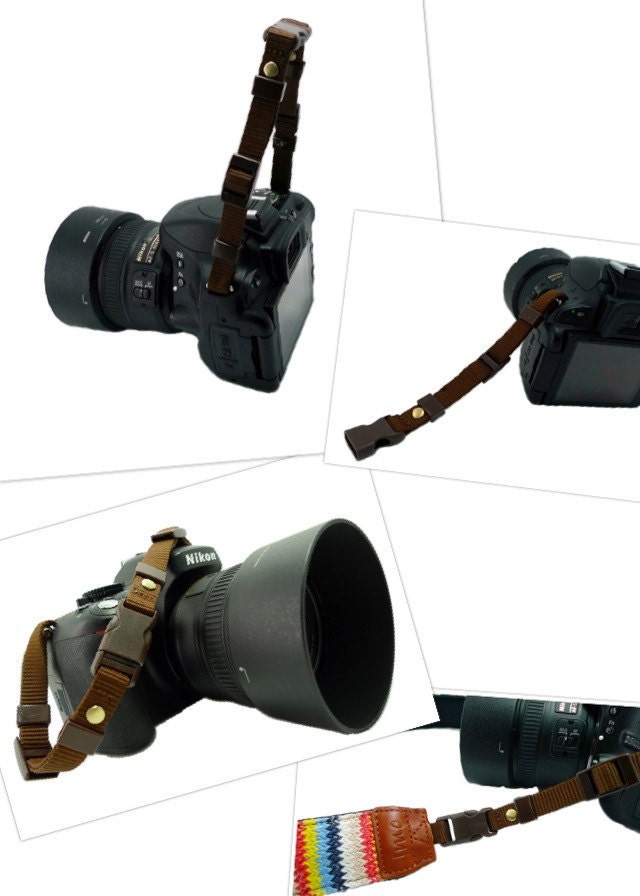 Discounted White Navajo Camera Strap suit for DSLR / SLR