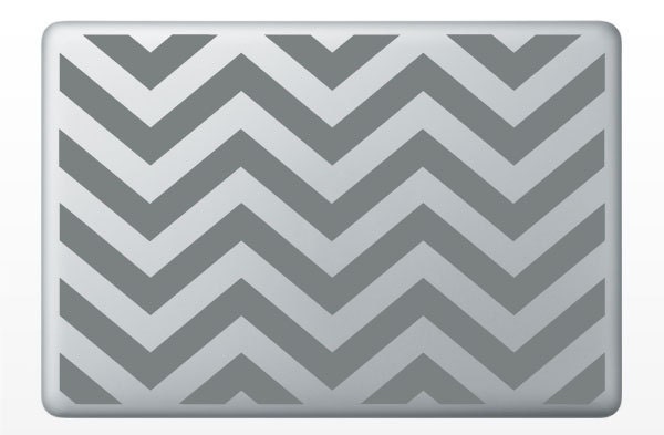 Chevron Vinyl Laptop Decal