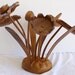 Mid Century Modern Art Wooden Bouquet