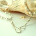 Bridal BAREFOOT SANDALS Crystals Pearls White Wedding Shoe Beach Footwear Toe Thong