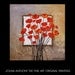 painting commission painting made to order original textured red poppis from listed artist jolina anthony
