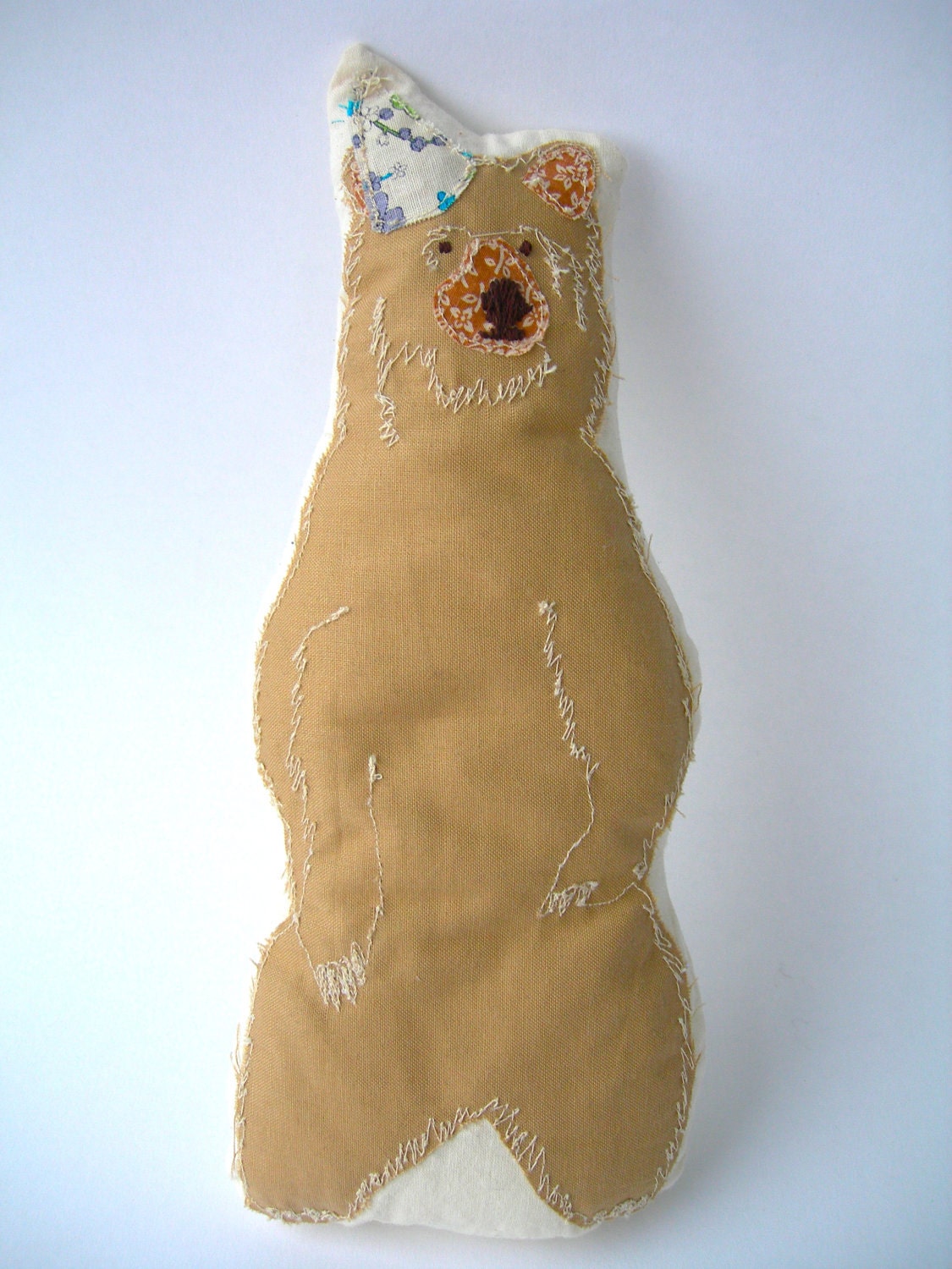 Decorative Animal Pillow - Party Grizzly Bear