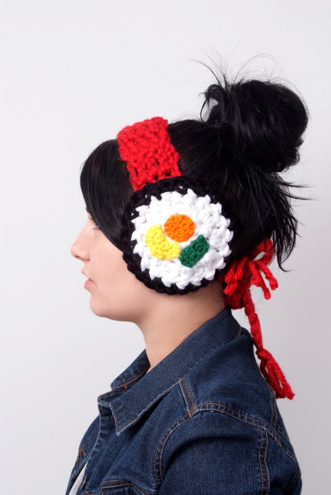 Sushi Noms Earmuffs