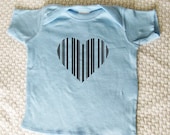Made with Love Light Blue Toddler Tee