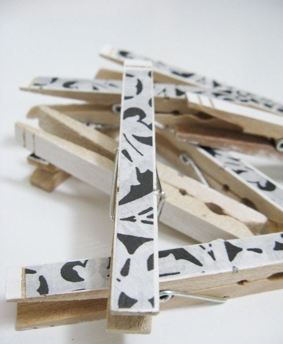 Clothespins Shabby Chic