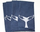 Napkins, A Whales Tails, Set of 4, LIMITED EDITION