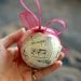 Christmas Ornament: Sheet Music Ball Ornament