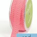 chevron twill tape, red, 2 yards