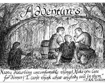 Adventures print