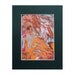 Red, Orange, Blue, Mauve, Magenta & Pink 8x10 Abstract Acrylic Painting - Free Shipping
