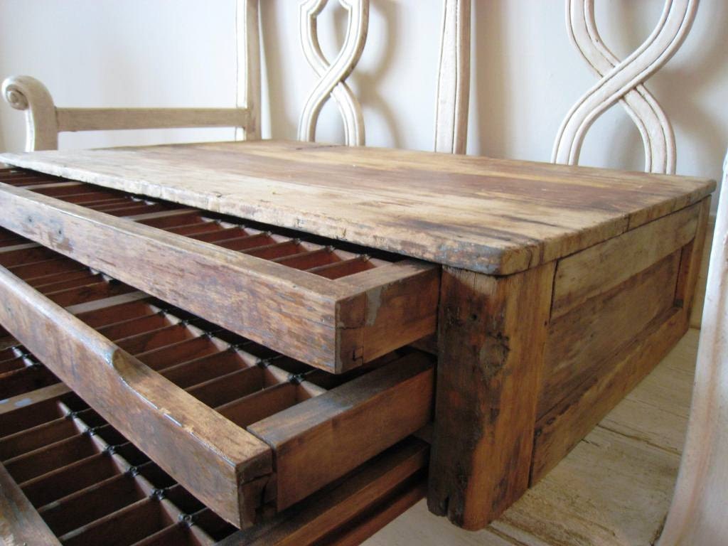 Vintage Letterpress Cabinet - Printers Box