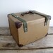 Vintage Film Reel Shipping Box - Mail Organizer, Desk / Office Organizer, Industrial, Film Container