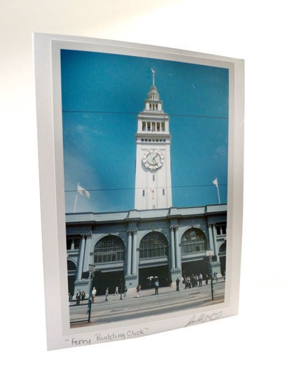 San Francisco Photo Greeting Card - Ferry Building Landmark