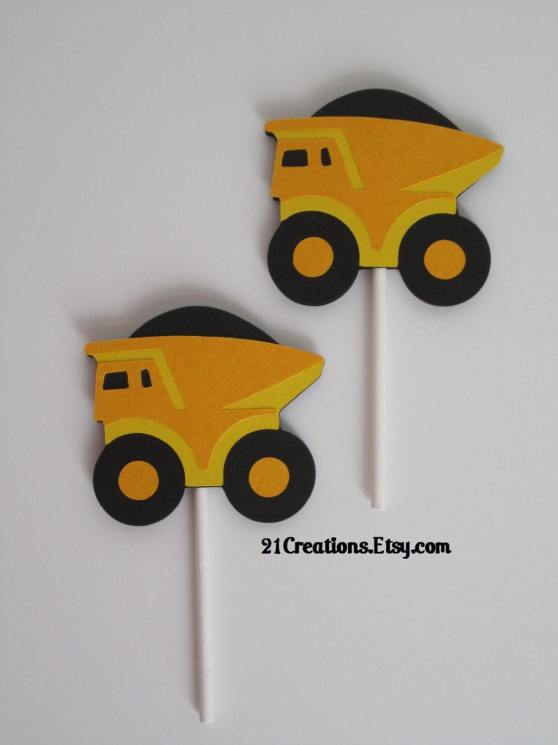 Dump Truck Birthday Banner