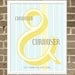 Ampersand Alice in Wonderland Quote - Curiouser and curiouser - 11x14 Typography Print - Lewis Carroll - Ampersand Typography Art
