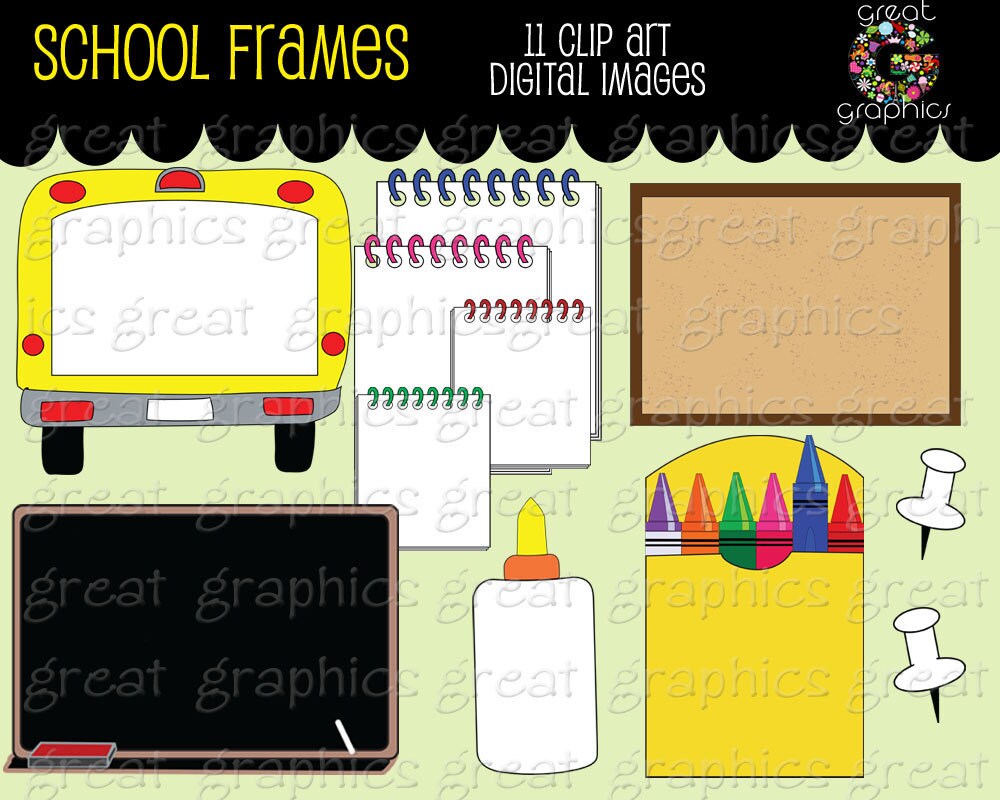 back to school bulletin board clipart - photo #3