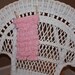 Large Baby Pink Lace Romper and Three Shabby Chic Flower Clips
