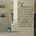 Family isn't always blood  vinyl wall decal