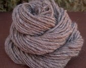 Handspun Yarn - BFL wool, soft, undyed, single ply, bulky weight