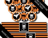 Halloween Party DIY Printable Invitation and Decorations