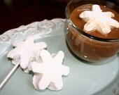 6 Homemade Snowflake Mashmallows