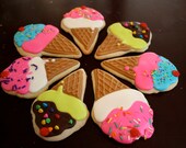 Ice Cream Cone Cookies