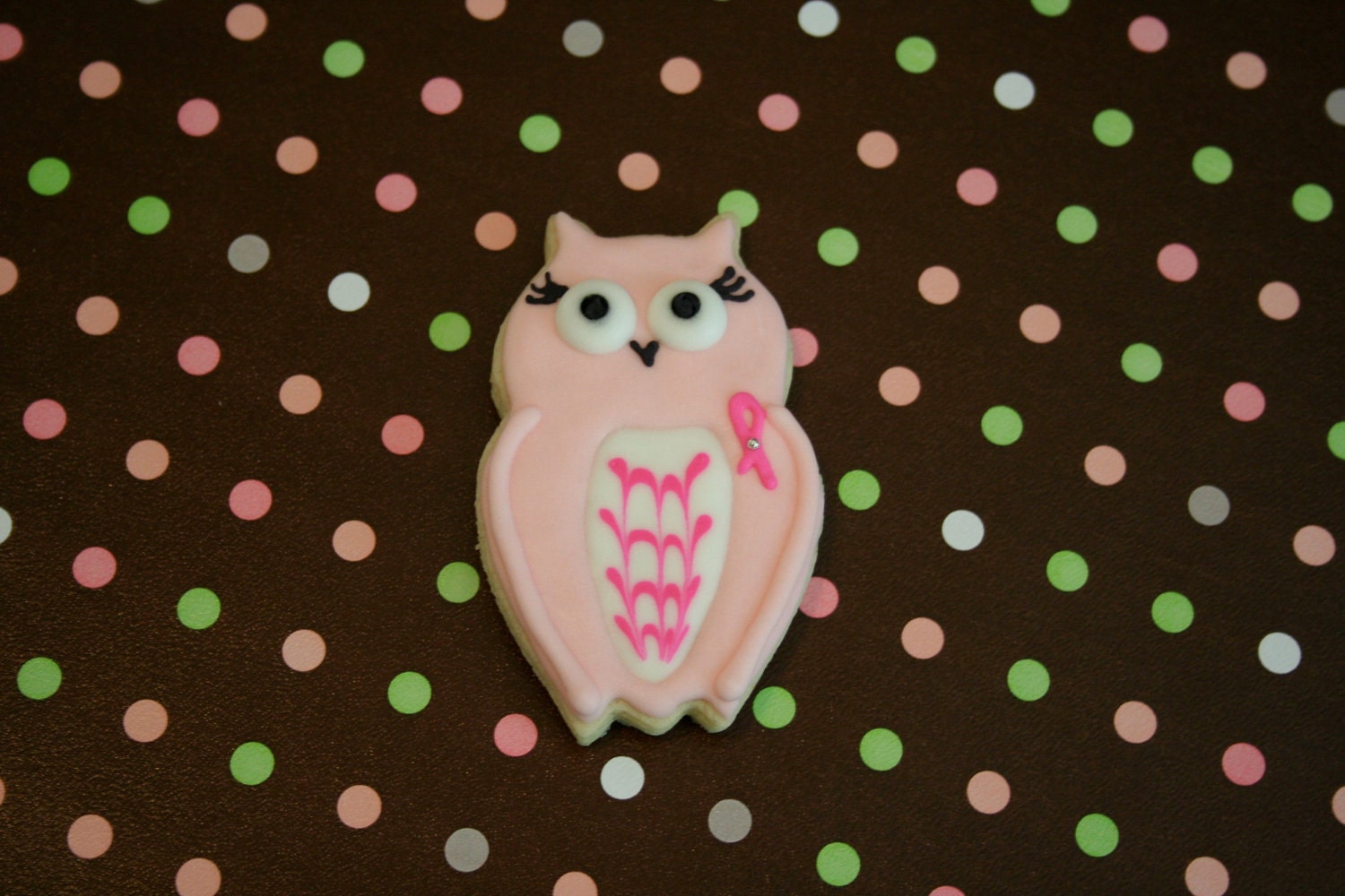 Breat Cancer Awareness hoot owl 1 dozen