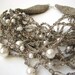 Pearly Drops of Dew - Big linen Pearls Necklace
