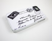 Vintage Postcard iPhone 5 Case, iPhone 4 case, iPhone 4s Cover , Hard Plastic iphone 5 Cover, cases