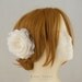 Peony Bridal Headpiece Silk Bridal Comb Wedding Headpiece Bridal Hair Accessories, Bridal Hair Flower Comb Wedding Hair Flower