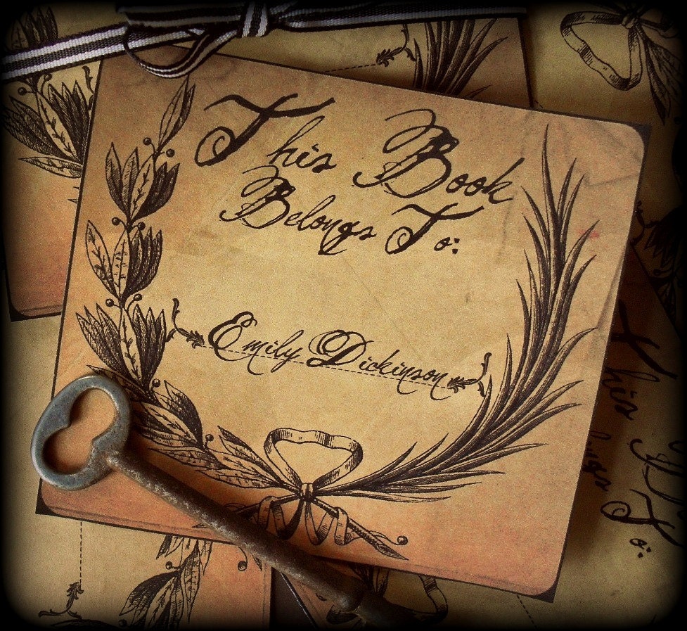 The Dickinson - Book Plates