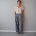 Vintage nautical pants high waisted size M