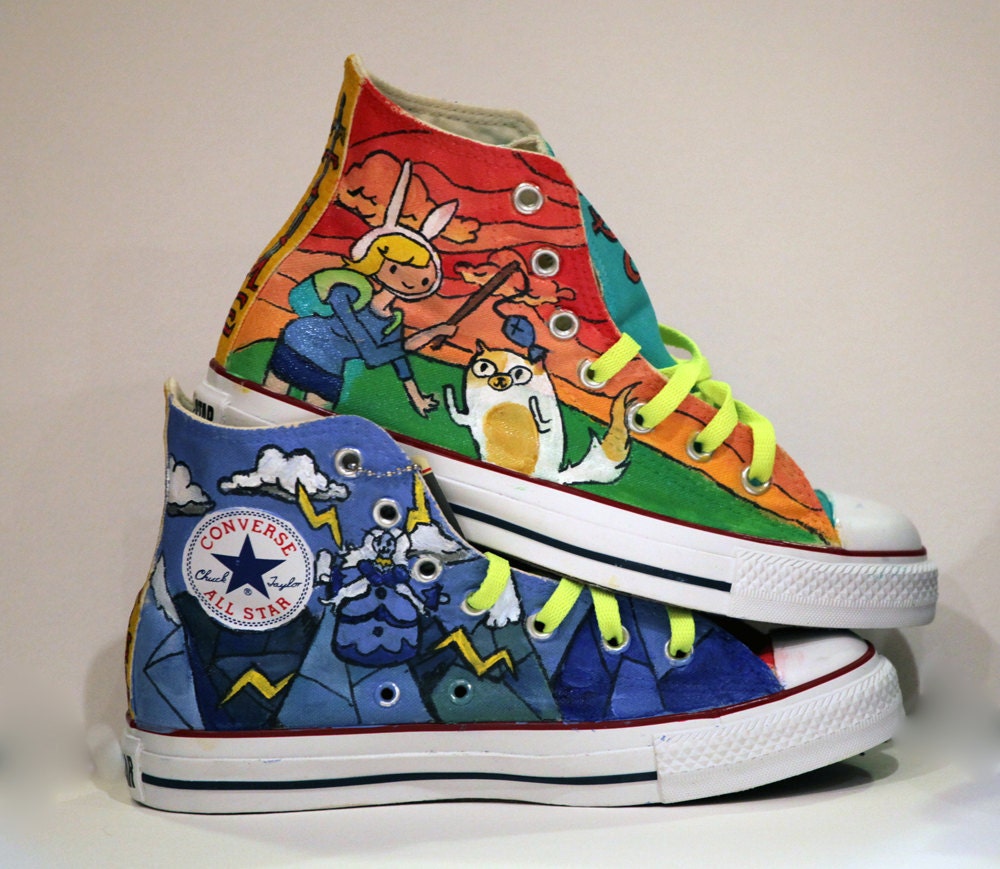 adventure time converse