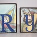 Personalized Blocks made with any name you choose - Addy and Ryan - Where the wild things are - made using Real book pages