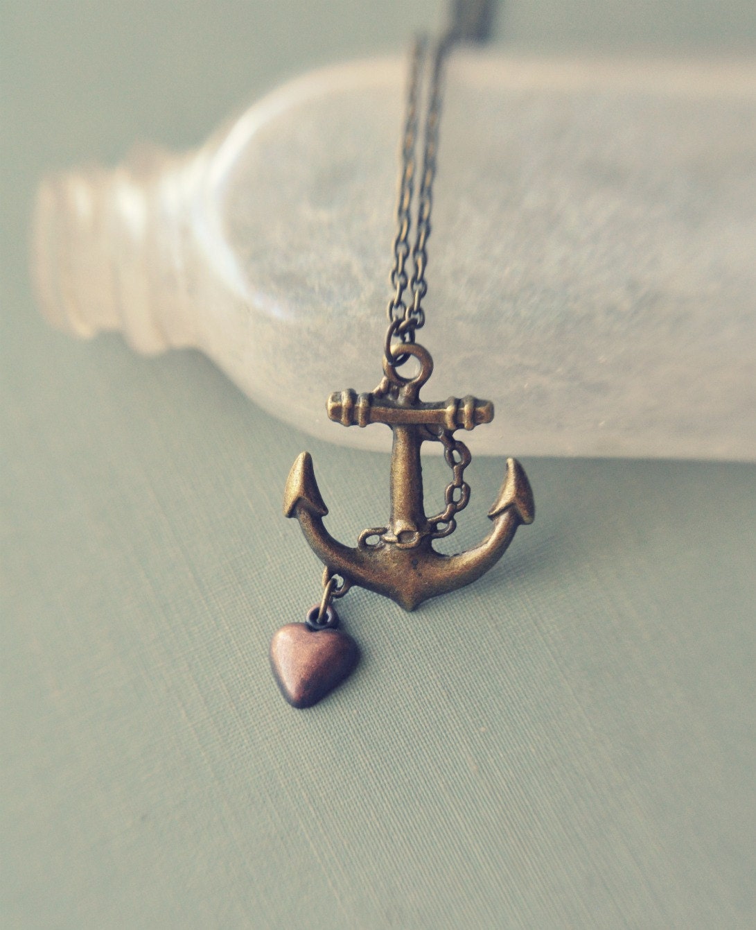 my love is the sea necklace.