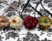 Headbands.Set of 4 Flowers Headbands..Newborn Headbands..Baby Headbands..Baby Girl Headbands.Infant Headbands.15% off UR Order.Photo Prop