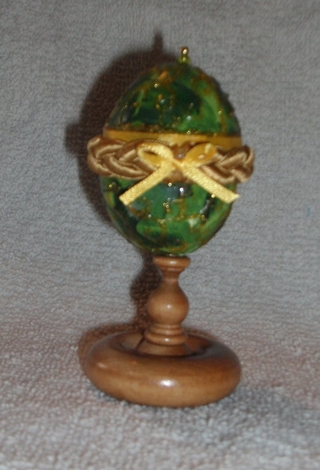 Painted Egg Ring Box