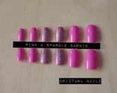 Pink & Sparkle Barbie Nail Art Set