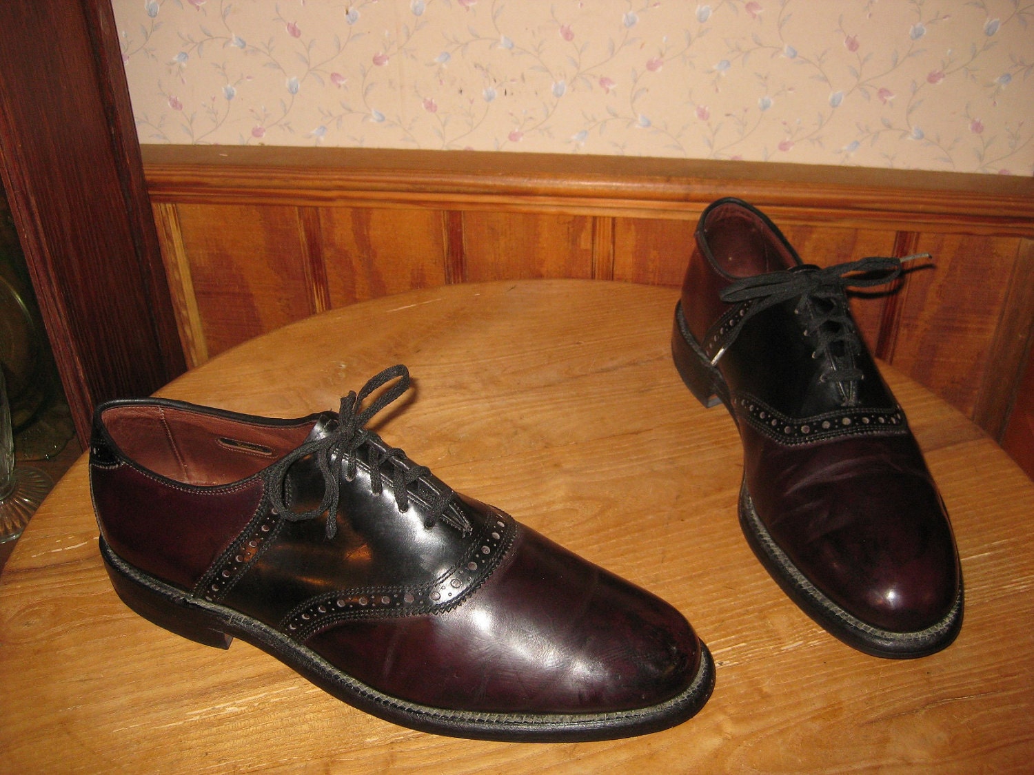 Allen Edmonds Polo Saddle Oxfords US Made Men 9 by Dotyvintage