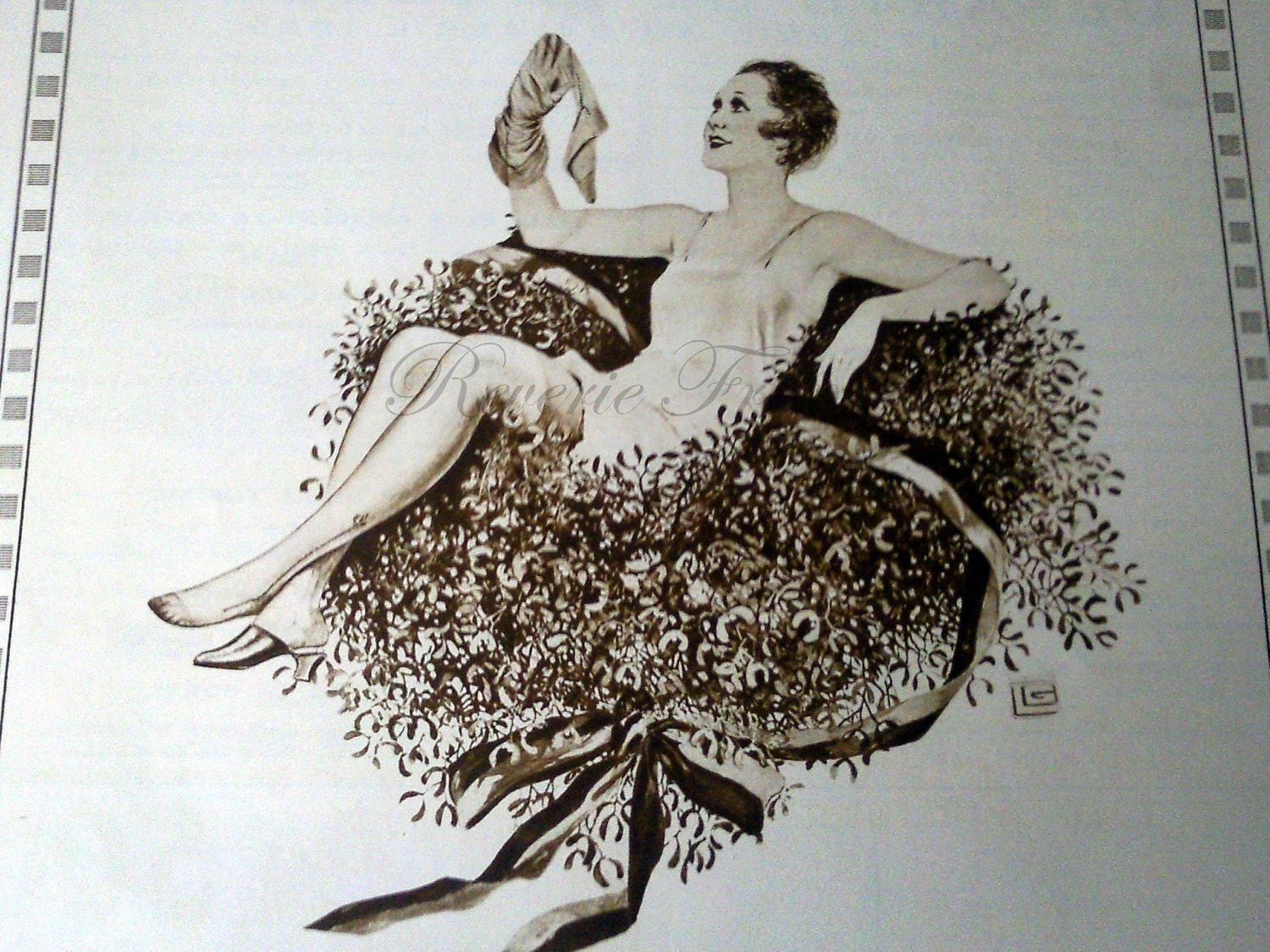 Vintage French Ad -Gui Nylons 1933