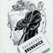 Vintage French Ad - Brunswick Furs Paris 1948