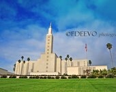 Los Angeles, California LDS Temple - Fine Art Photograph 8x12