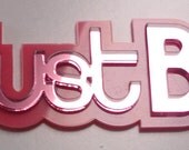 CUSTOM Word Necklace - DUAL LAYER - Up to 6 letters