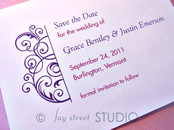Save the Date, Swirls