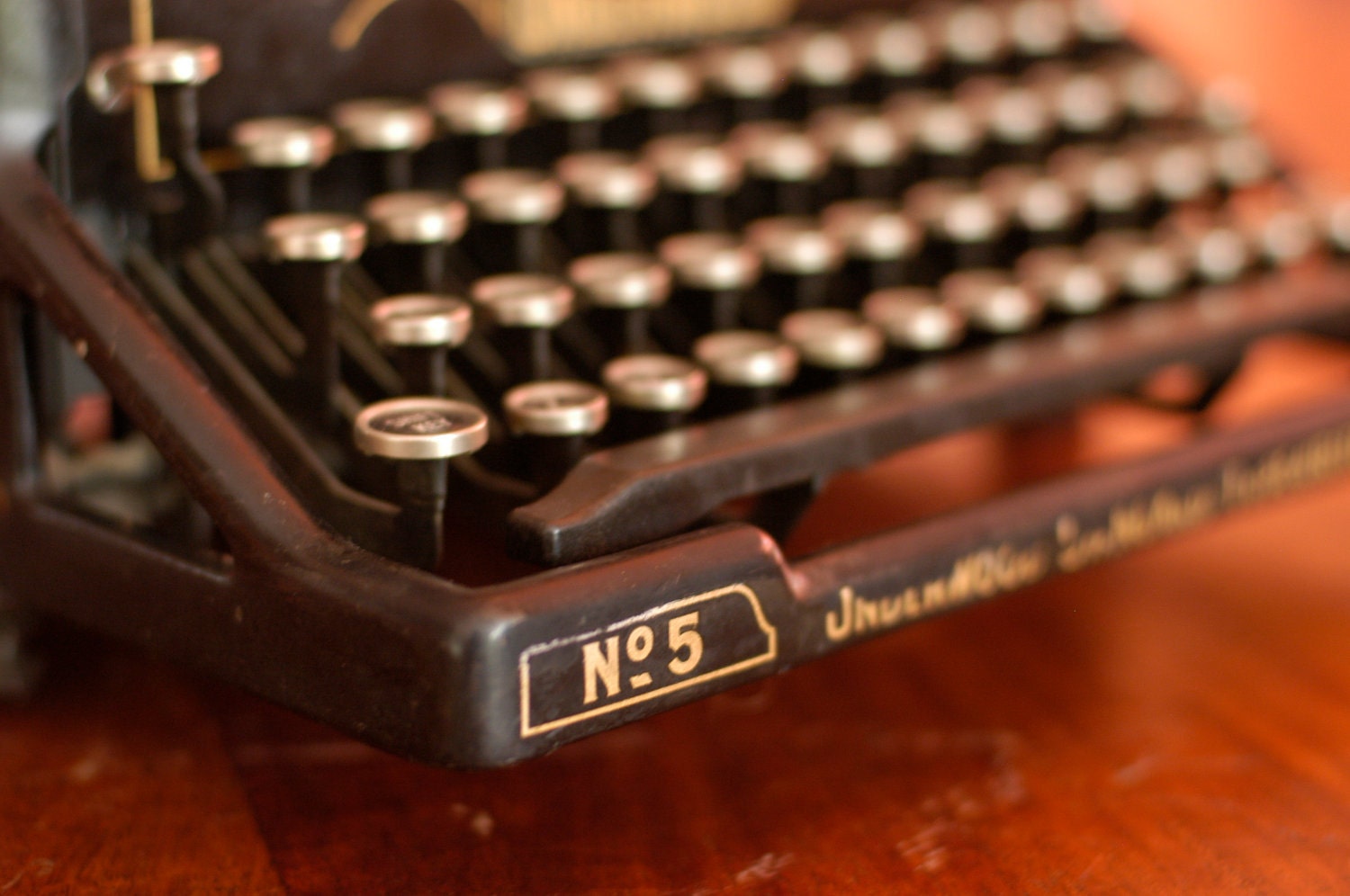 Underwood Model No. 5 Typewriter