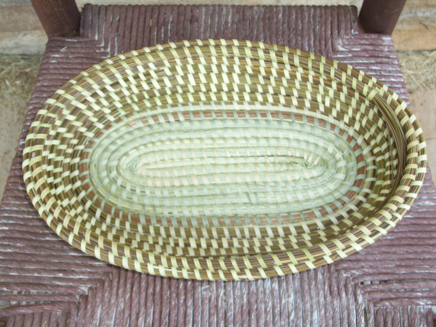 Items similar to Charleston Sweetgrass Gullah Basket (MOSES Basket) on Etsy