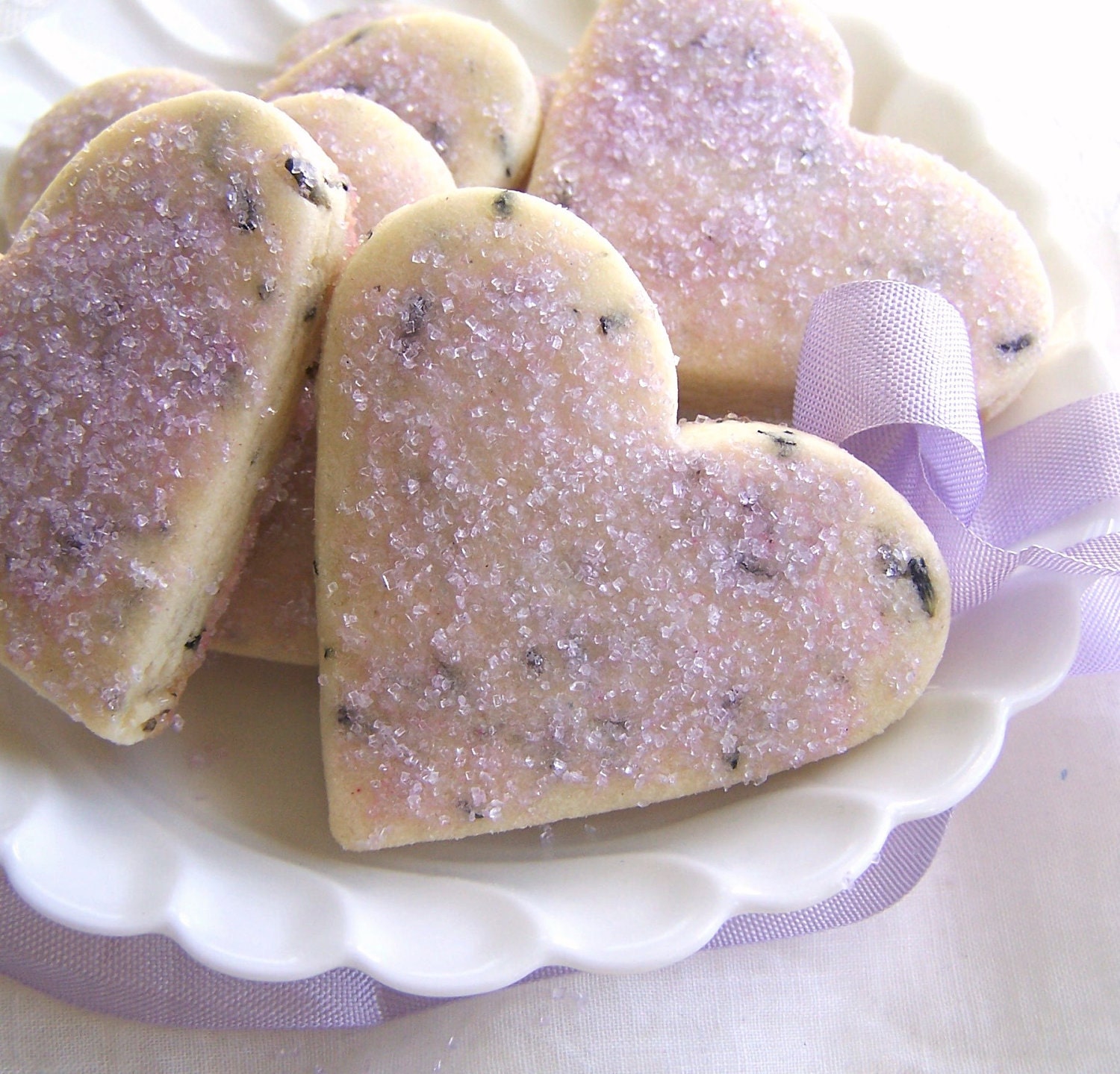 Heart Tea Cookie Sampler Box 4 Dozen - You Choose Flavors - Mother's Day Cookie Gift