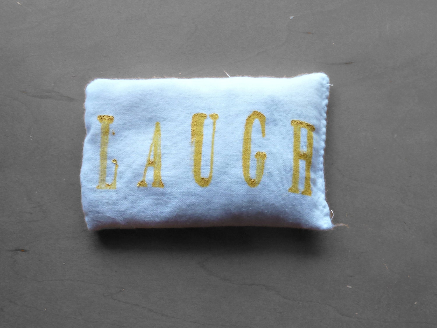 Laugh hand stamped Small hot cold pack heat pack